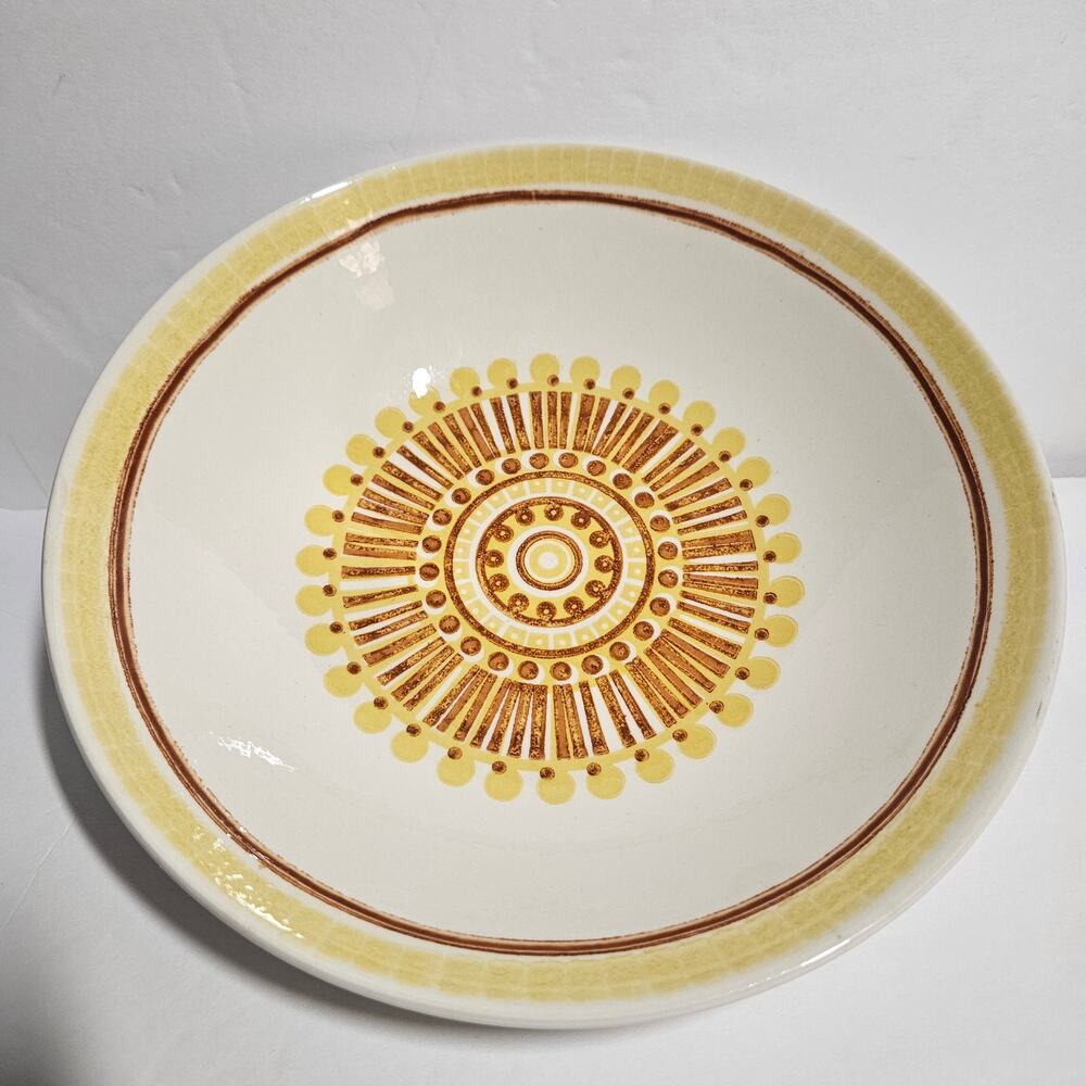 Vintage Stavangerflint Norway "Sera" Inger Waage Mid-Century Stoneware Bowl